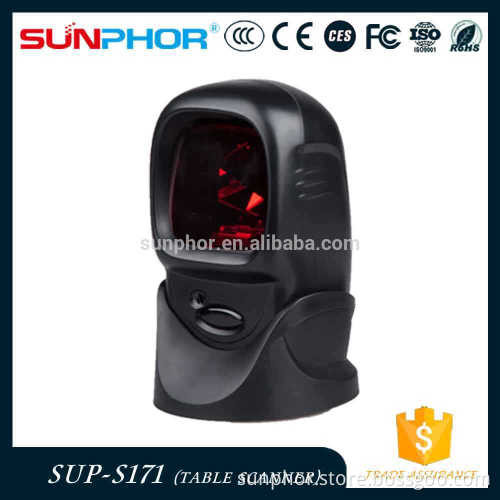Omnidirectional Desktop General Purpose Supermarket Laser Barcode Scanner/1120 scans/second